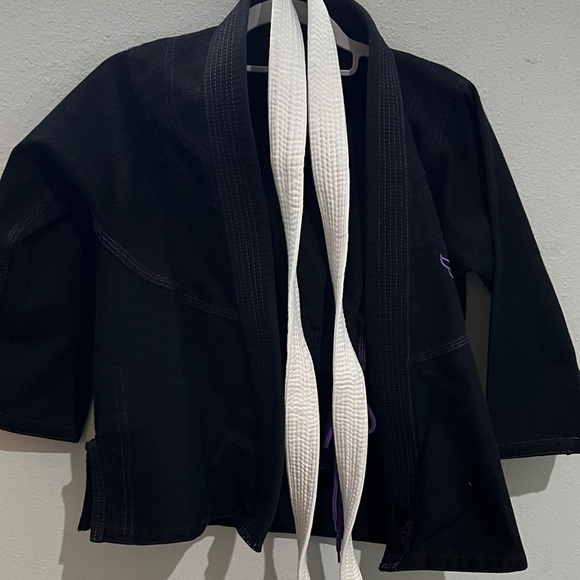Kids Black Jiu Jitsu Gi size K1 - Picture 1 of 6